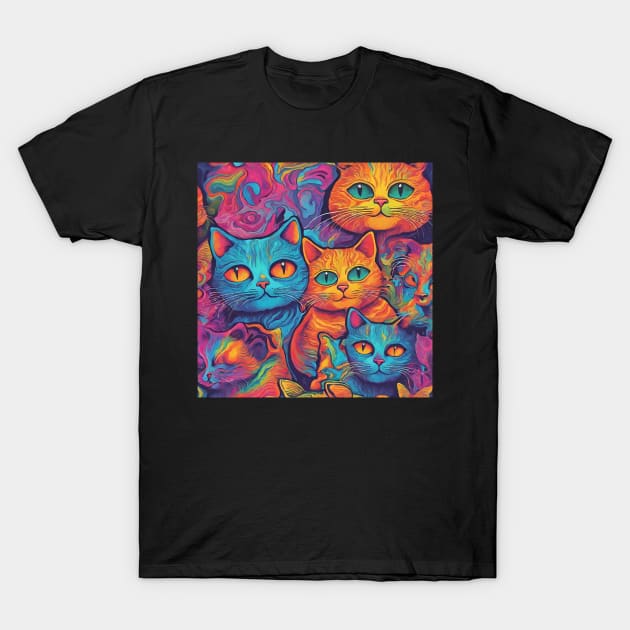 Groovy kitties T-Shirt by It’s a DJ’s Life